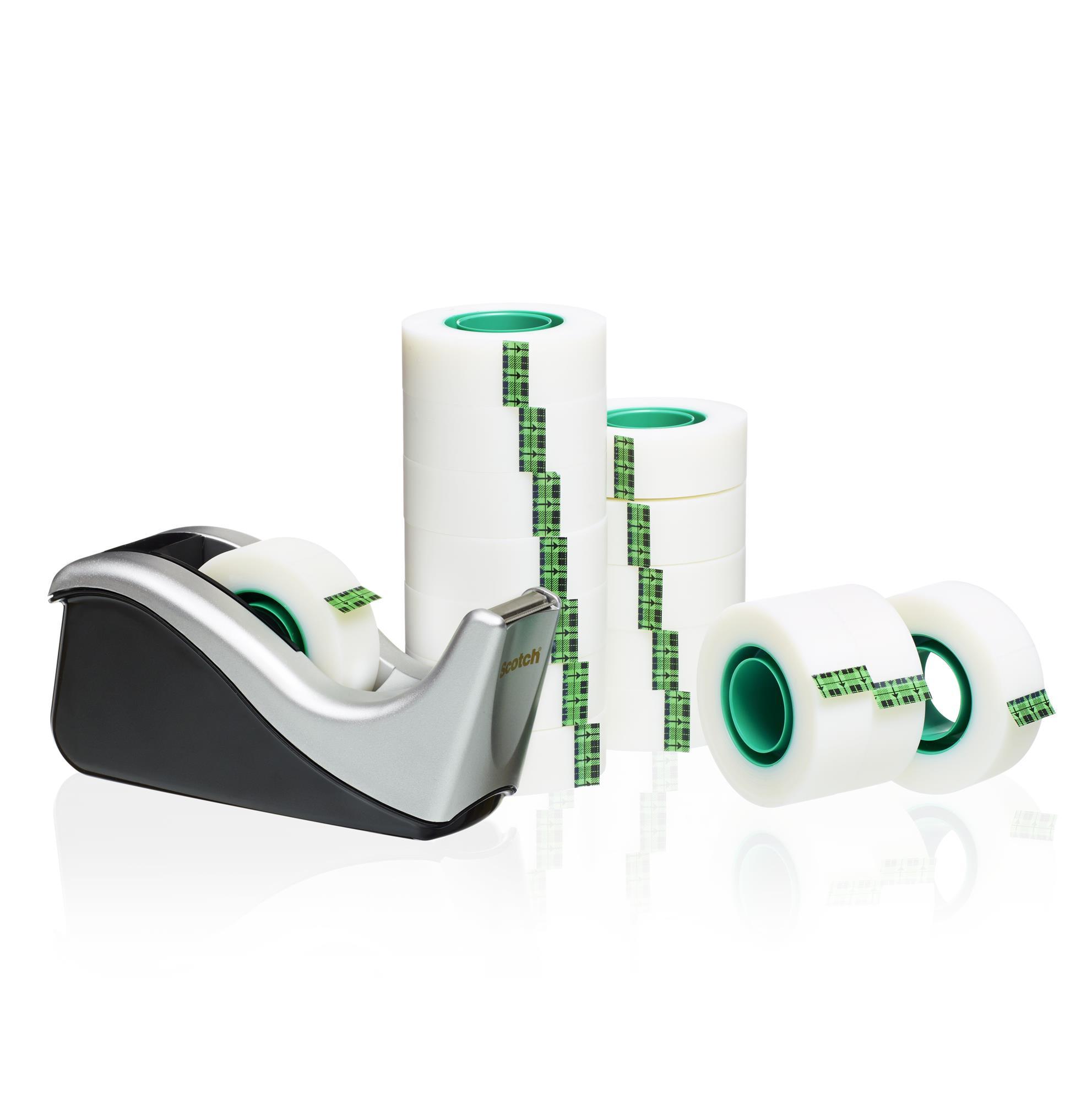 Taśma klejąca 3M Scotch Magic 16 rolek 19 mm x 33 m + Dyspenser C-60 GRATIS